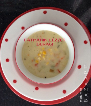 Kremalı şehriyeli sebze çorbası